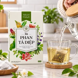 Trà Phan Tả Diệp hỗ trợ nhuận tràng khi cần, dạng túi lọc