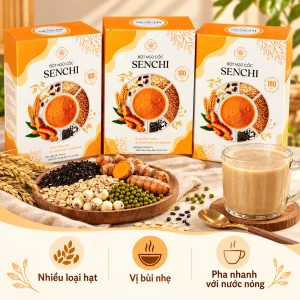Bột Ngũ Cốc SENCHI Mộc Tâm