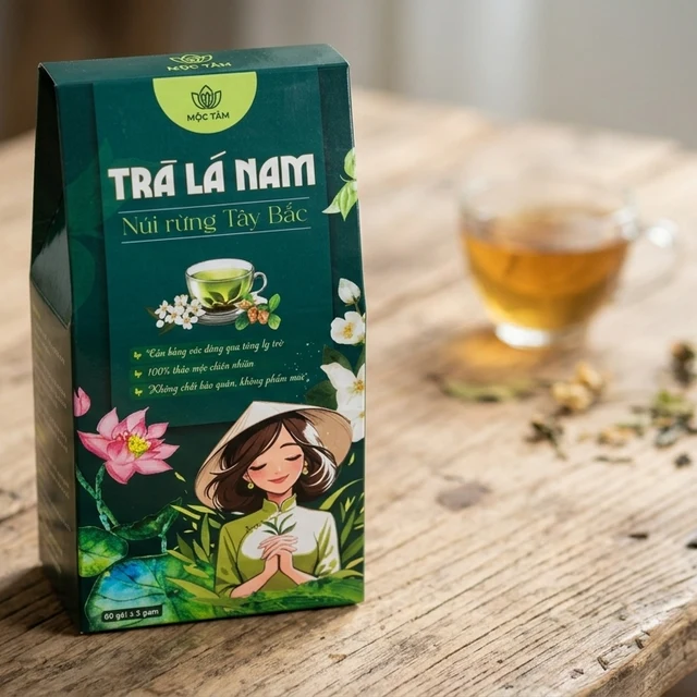 Minh họa câu chuyện Cần dùng đúng lúc không lạm dụng liên quan tới Trà Lá Nam