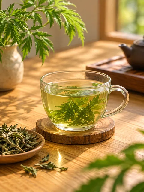 Dùng ấm trước khi ngủ - Trà Đinh Lăng
