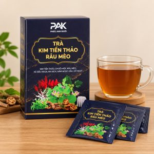 Trà Kim Tiền Thảo Râu Mèo - Hộp 30 Gói 3g